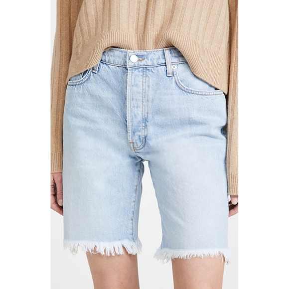 SABLYN Freya High Rise Denim Shorts - Picture 3 of 16